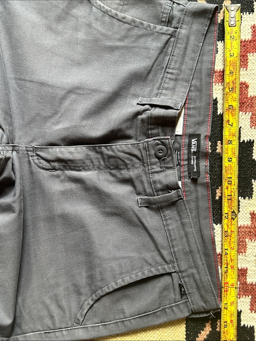 Vans Men's Charcoal Gray Chino Pants - Picture 6 of 8